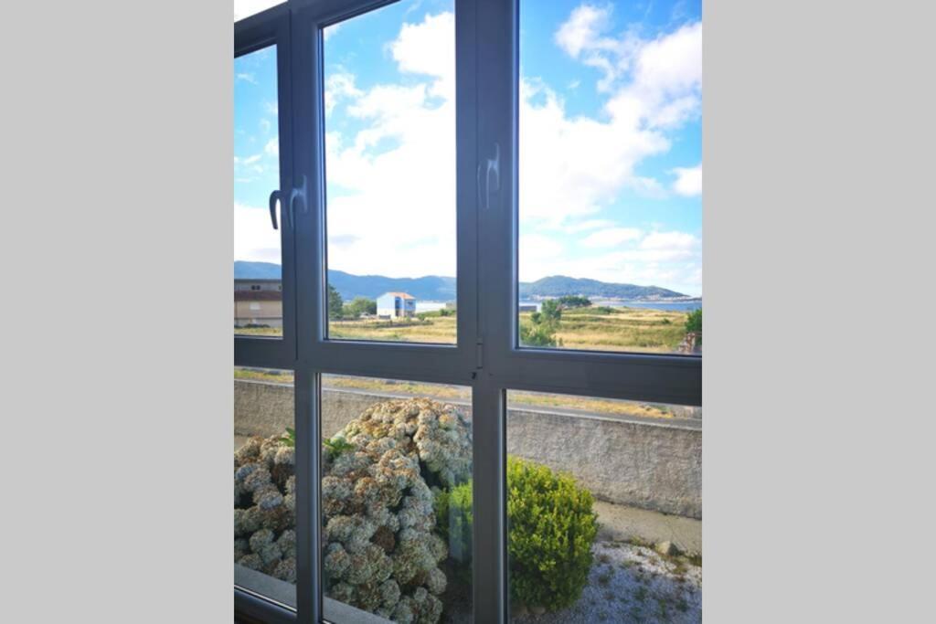 Apartamento Con Vistas Al Mar, Playa De Carnota! 외부 사진