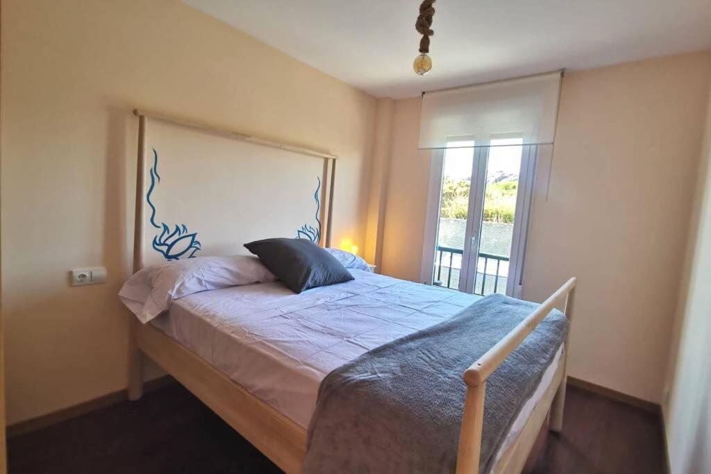 Apartamento Con Vistas Al Mar, Playa De Carnota! 외부 사진