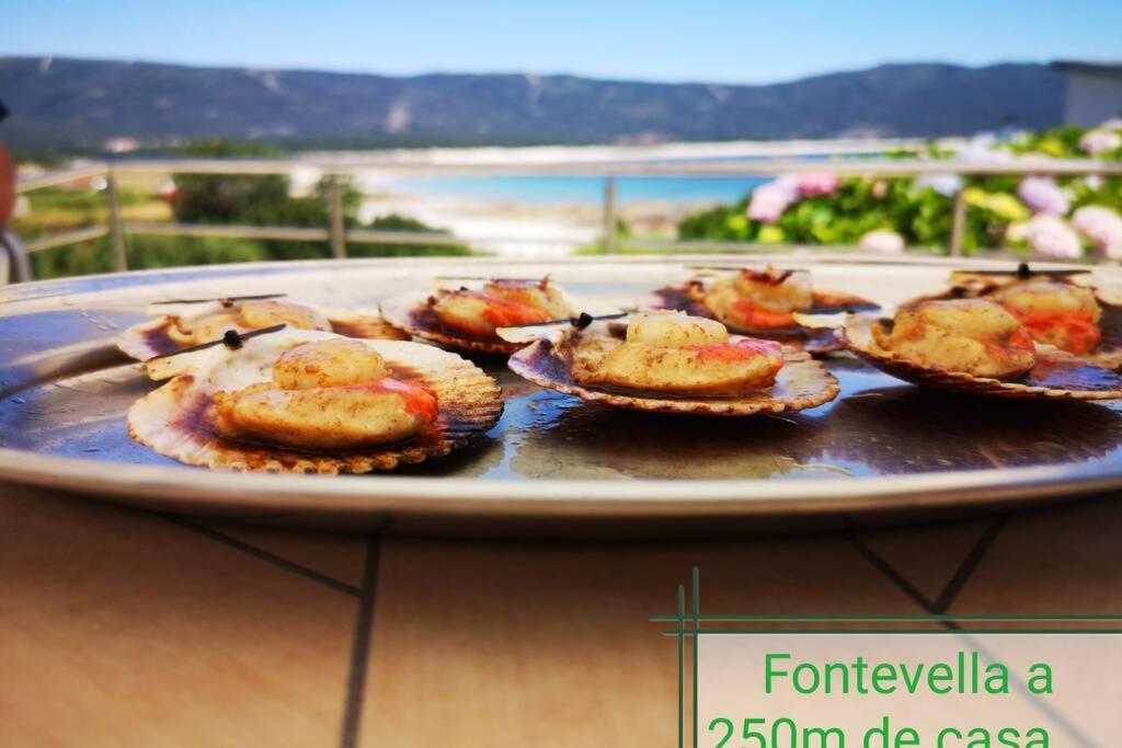 Apartamento Con Vistas Al Mar, Playa De Carnota! 외부 사진
