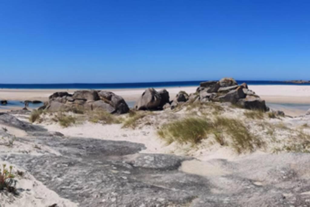 Apartamento Con Vistas Al Mar, Playa De Carnota! 외부 사진