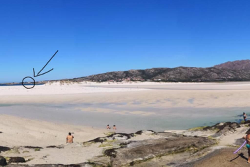 Apartamento Con Vistas Al Mar, Playa De Carnota! 외부 사진