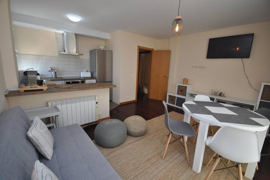 Apartamento Con Vistas Al Mar, Playa De Carnota! 외부 사진