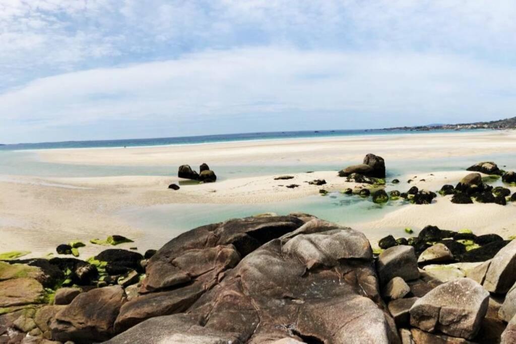 Apartamento Con Vistas Al Mar, Playa De Carnota! 외부 사진